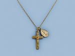 gold our lady of guadalupe necklace