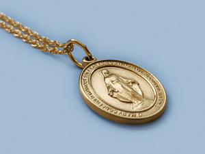 Miraculous Medal Gold