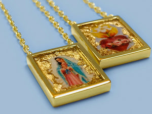 Our Lady of Guadalupe Scapular Necklace