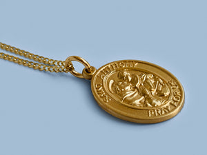St Therese of Lisieux Necklace in Gold Filled