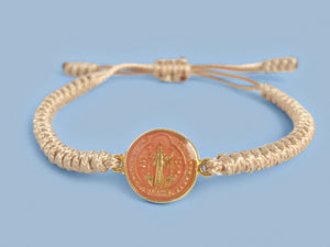 
            
                Load image into Gallery viewer, St Benedict Bracelet
            
        