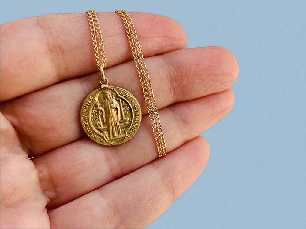 
            
                Load image into Gallery viewer, Saint Benedict Necklace
            
        